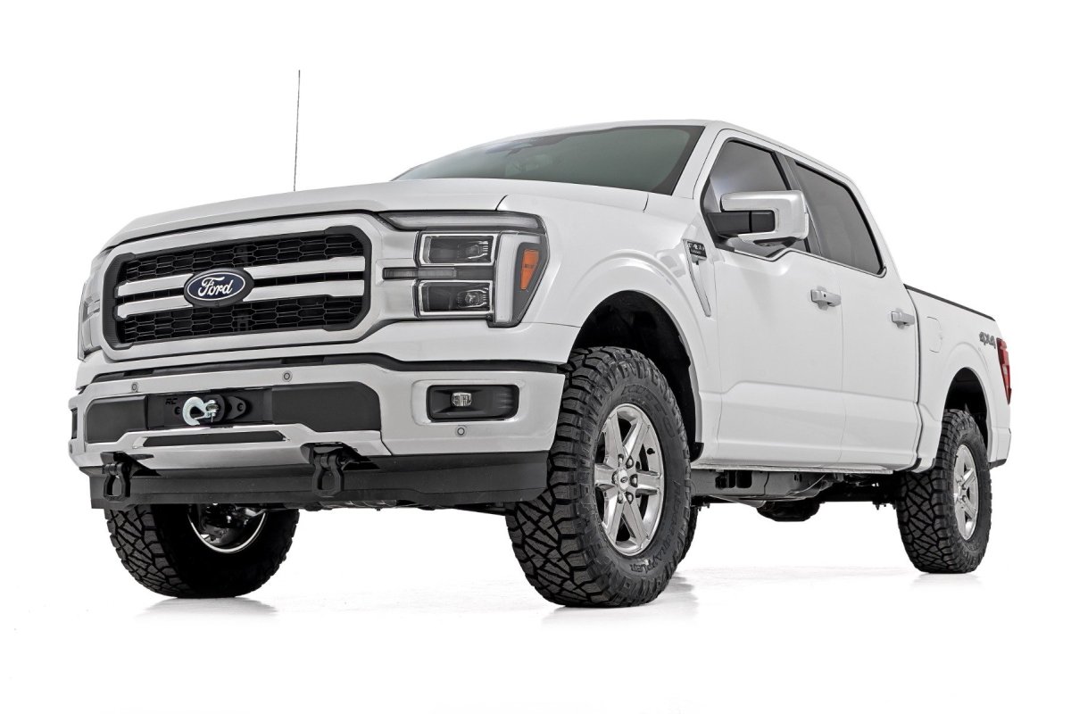 Ford F-150 Hidden Winch Mount - Rough Country - V8 - V8 - '21-'25